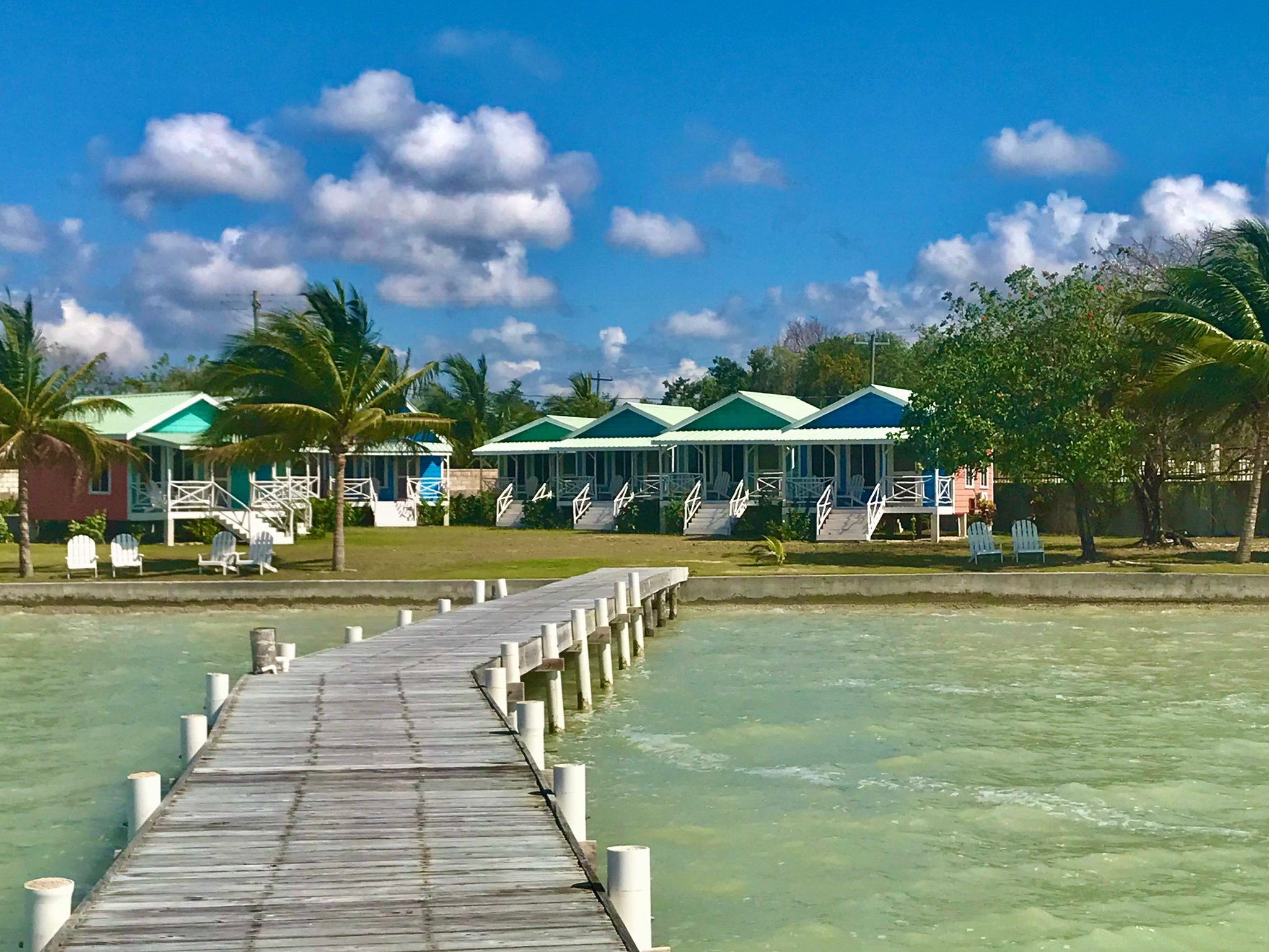 Waterfront Cabanas on Corozal Bay, Belize